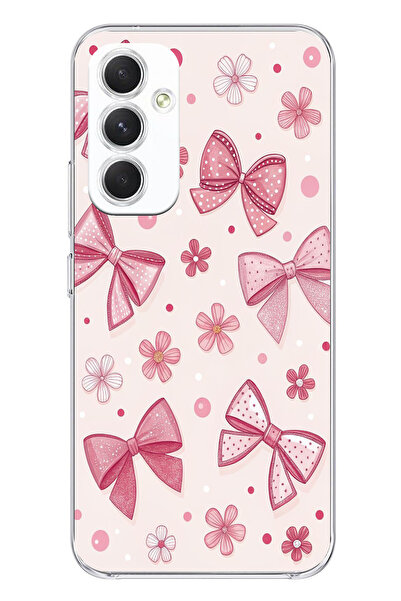 TechTree حافظة سيليكون متوافقة مع هاتف سامسونج جالاكسي A54، وردية اللون، على ...