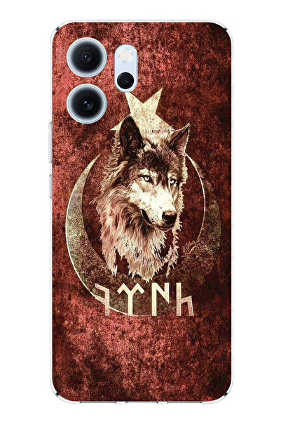 TechTree حافظة سيليكون مطبوع متوافقة مع هاتف OPPO Reno 14F مع كتابة جوك ترك و...