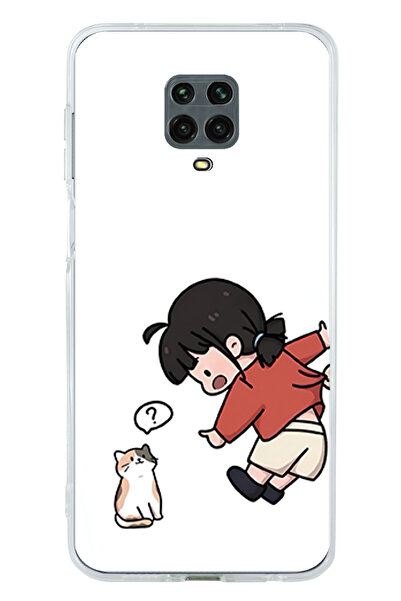 TechTree Redmi Note 9 Pro-9S Compatible Forced to Be Together Lover - Couple Combination Printed Silicone Case