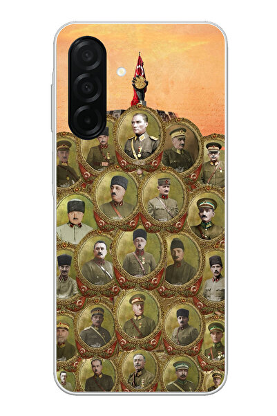 TechTree حافظة سيليكون متوافقة مع هاتف سامسونج جالاكسي A26 من أتاتورك وقادة ا...