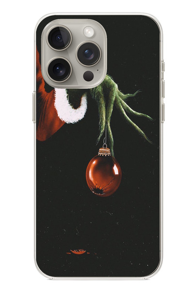 TechTree حافظة سيليكون متوافقة مع هاتف iPhone 15 PRO MAX باللون الأخضر وكرة ر...