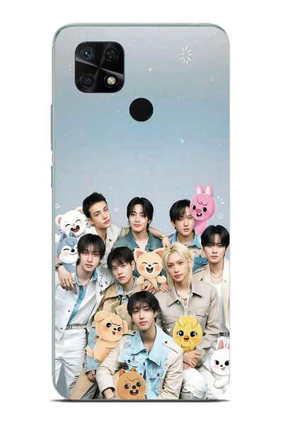 TechTree Redmi 10C - Poco C40 Compatible Tray Kids K-Pop Group and Skzoo Them...