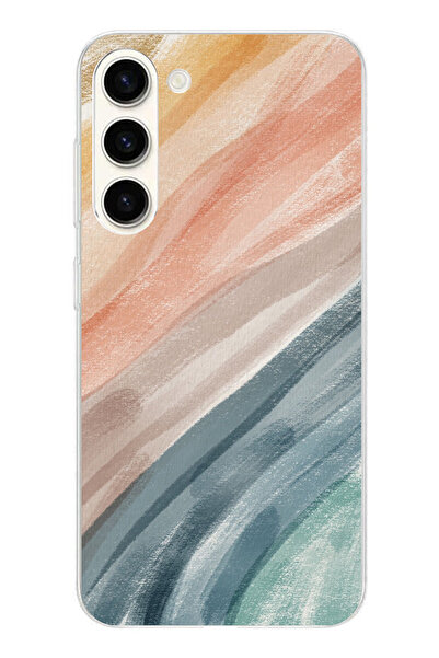 TechTree حافظة سيليكون متوافقة مع سامسونج جالاكسي S25 بلس مطبوع