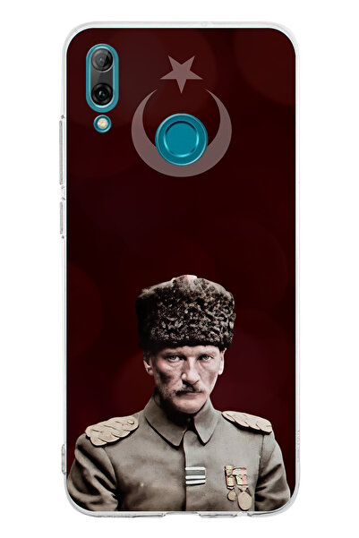 TechTree حافظة سيليكون متوافقة مع هاتف Huawei P Smart 2019 Moon Star ورئيس ال...