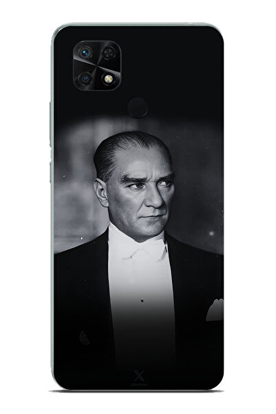 TechTree Redmi 10C - أناقة ورقيّة متوافقة مع POCO C40: حافظة سيليكون مطبوع مع...