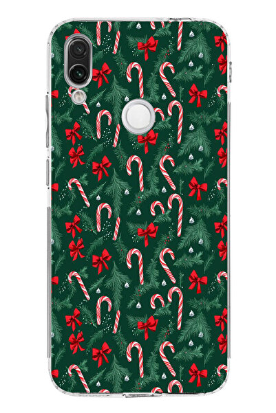 TechTree حافظة سيليكون متوافقة مع Redmi Note 7-7 PRO لشجرة الصنوبر وعصا الحلو...