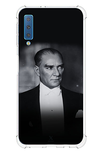 TechTree حافظة سيليكون متوافقة مع هاتف سامسونج جالاكسي A7 2018: أناقة ورقيمة:...