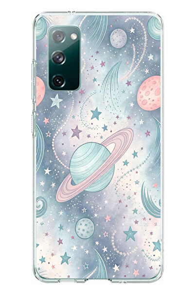 TechTree حافظة سيليكون ناعمة ملونة متوافقة مع هاتف سامسونج جالاكسي S20 FE مطبوع