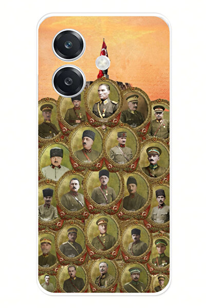 TechTree حافظة سيليكون متوافقة مع هاتف OPPO A3 من أتاتورك وقادة الحرب للتحرير...