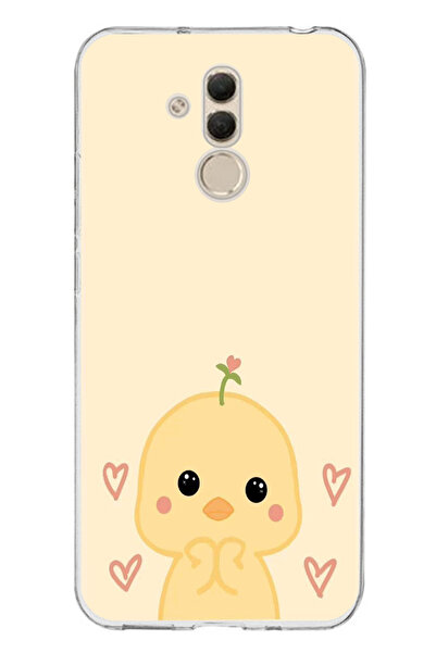 TechTree حافظة سيليكون مطبوع متوافقة مع هاتف هواوي ميت 20 لايت بنمط الديك الر...