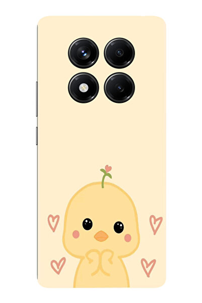 TechTree حافظة سيليكون مطبوع متوافقة مع هاتف Redmi Note 14 PRO 5G بنمط كتكوت ...