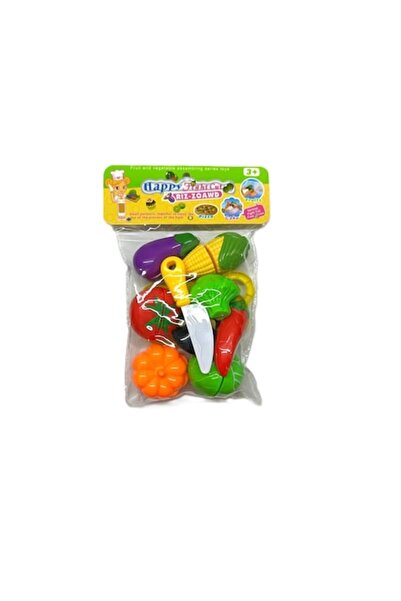 OEM Play Set of 8 Plastic Vegetables
