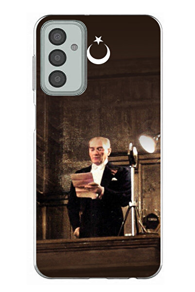 TechTree حافظة سيليكون متوافقة مع هاتف سامسونج جالاكسي M13-M23، خطاب مجلس أتا...