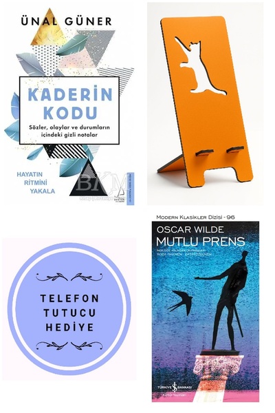 TÜRKİYE İŞ BANKASI KÜLTÜR YAYINLARI Kaderin Kodu + Ünal Güner + Mutlu Prens +...