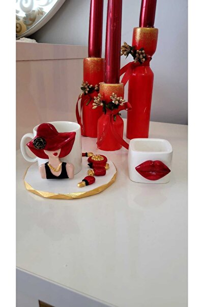 Kuzgun Ticaret El yapımı fincan takımı