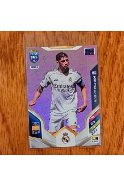 Panini بطاقة ألعاب فيديو فيديريكو فالفيردي الوردية المفضلة لدى المشجعين لعام ...