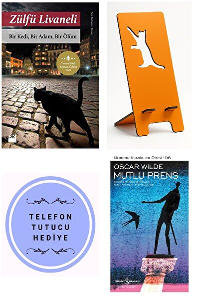 TÜRKİYE İŞ BANKASI KÜLTÜR YAYINLARI Bir Kedi, Bir Adam, Bir Ölüm + Zülfü Liva...