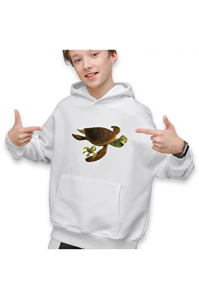 OEM Hanorac Copii Baieti Finding Nemo Broasca Testoasa Squirt Crush Ocean Via...