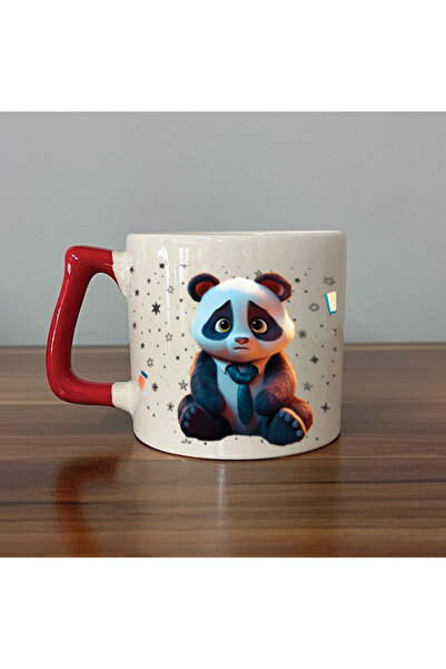 Kırtasiye Ofisi الباندا الحزينة - المهنة: معلم، كوب هدية للمهنة الرئيسية بمقب...