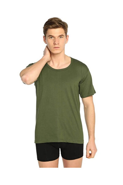 BENALİ (12 Pieces) Shr Yildiz Combed Cotton Crew Neck Undershirt Tank Top