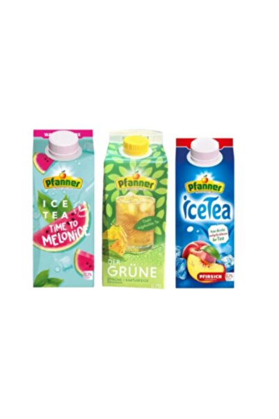 Pfanner ICE TEA Tanışma Paketi 3 x 750 mL