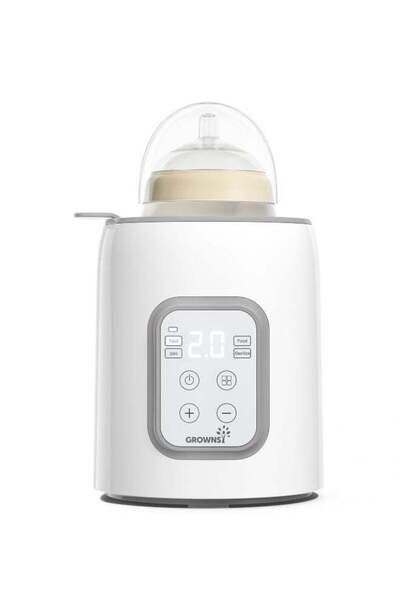 GROWNSY 8-in-1 Fast Baby Milk Warmer with Timer for Breastmilk or Formula