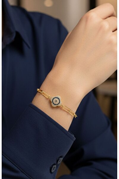 AKSESUARIM Women's Zircon Stone Steel Bracelet