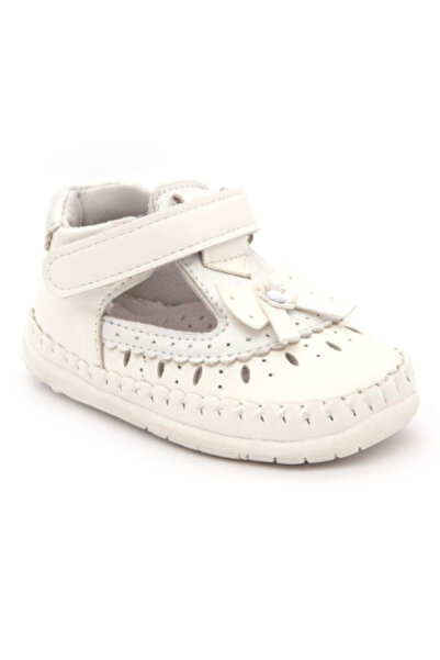 Apawwa Pantofi Primii Pasi Alb Fundita