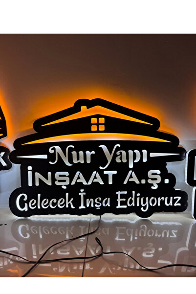 Gayrimenkul & İnşaat Firmalarına Özel LED Metal Tablo