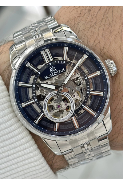 Momentus Orijinal Çelik Kordon Otomatik Erkek Kol Saati ILKTM380S-11SS