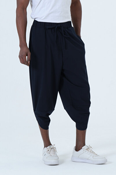 RELAXL Battal Size 2Xs-10Xl Unisex Navy Blue Modern Shalwar