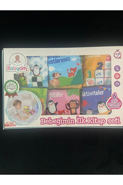 BABYCİM Bebeğim ilk kitap seti hışırtılı