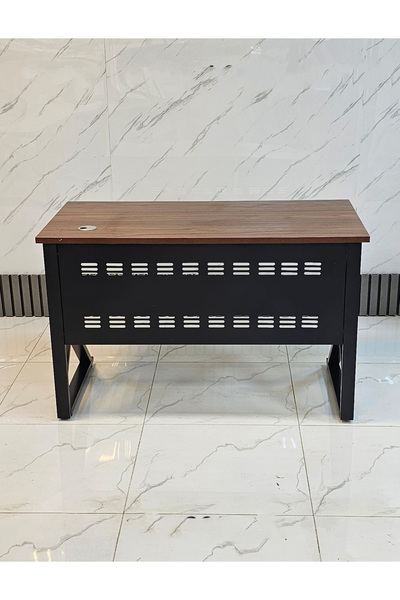 DEC16 مكتب خشب مودرن مع معدن