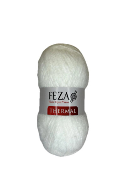 Feza Thermal %100 Polyamide – 100 g 200 m Soft Textured Knitting Yarn-01-1 Piece