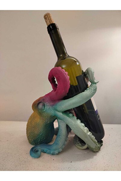 Arose Ahtapot Şaraplık Şişelik Şişe Tutucu