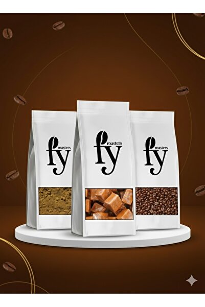 3'li Lezzet Türk Kahvesi- Karamel Şekeri - Tanzania Klimanjaro Filtre kahve 250gr