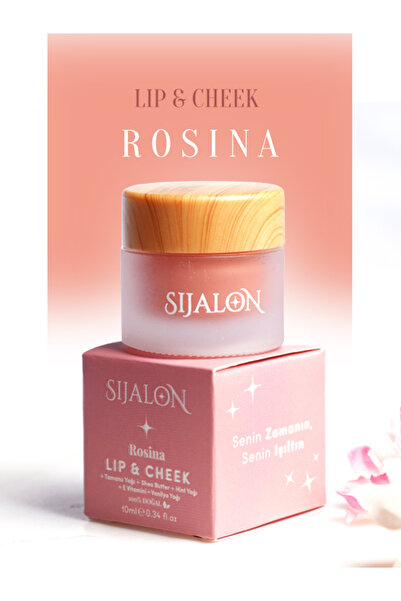 SİJALON Rosina Lip & Cheek – Dudak ve Yanak için Krem Allık & Balm