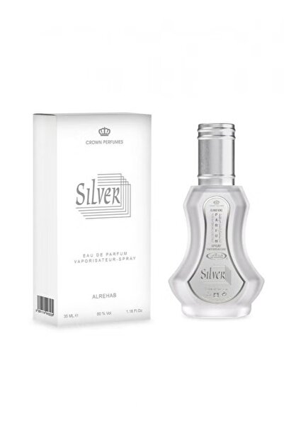 ALREHAB Al Rehab Perfumes Silver 35ml - 6 Pieces Eau de Parfum - Unisex