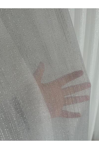 Fteks FATEKS FANTAZİ SİMLİ ÇİZGİLİ TÜL PERDE