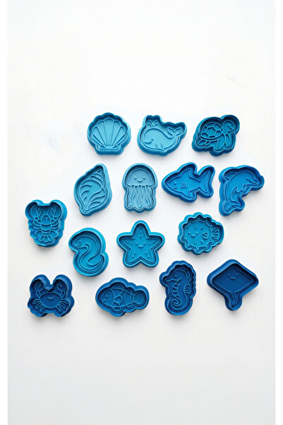 To Design Lab Sea Animals Themed 15-Piece Mold Set