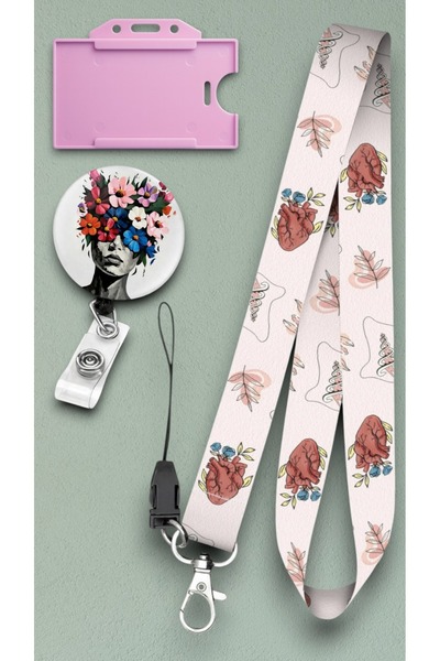 chic crazze مجموعة حبال تعليق للرقبة بتصميم تخطيط القلب الفني، مجموعة من 3 قط...