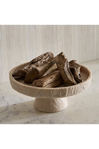 Home Box كرسي كانتو-لوكس ذو قاعدة مزخرفة من البولي ريزين بلمسة نهائية من التر...