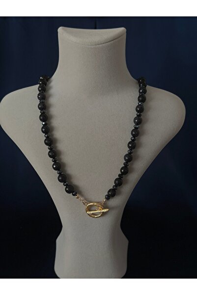 Butik Navy Blue Natural Star Stone Necklace