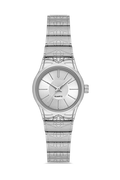 Ticarto ساعة يد نسائية فضية اللون من الفولاذ TCTSN000301S0371