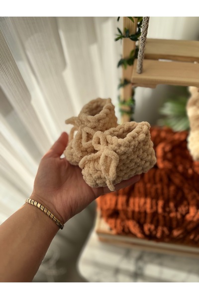 DUYGUNUN DÜKKANI Bebek örme patik