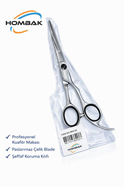Hombak Profesyonel Saç Kesim Makası Ergonomik