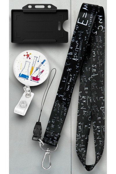 chic crazze مجموعة حبال تعليق للهاتف بتصميم قانون الفيزياء E=mc²، مجموعة من 3...