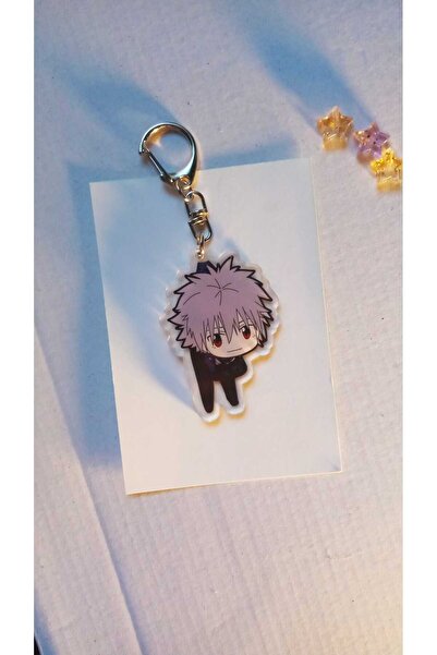 Atölye Moonlit Neon Genesis Evangelion Kaworu Nagisa Akrilik Anahtarlık
