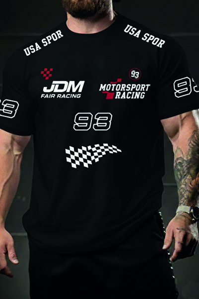 Korefanzin Reaper of Azrail Design Oversized Black Unisex 100% Cotton Tshirt