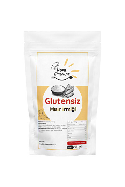 NOVA GLUTENSİZ Glutensiz Mısır İrmiği 500 g